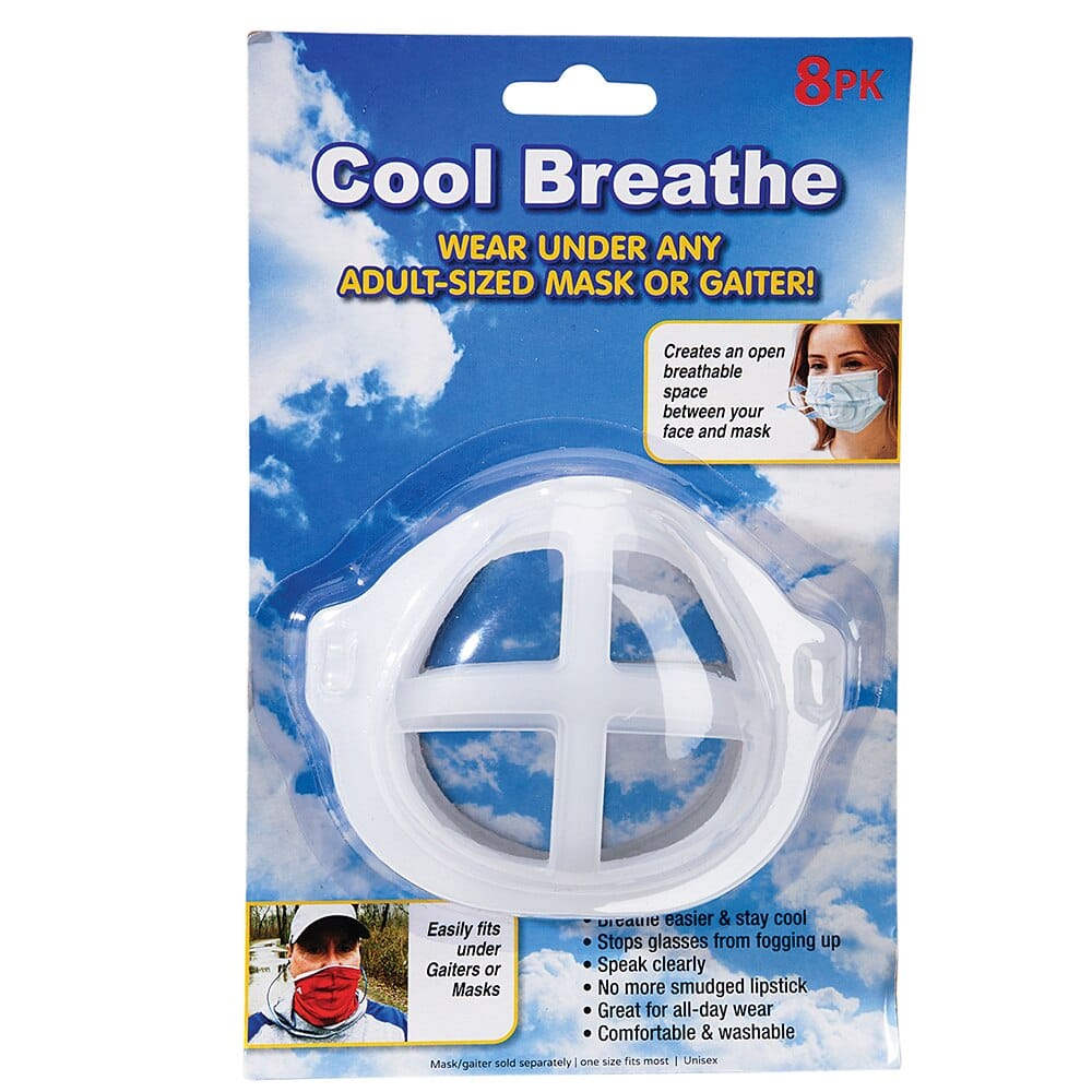 Cool Breathe Face Mask Extender, 8 Pack