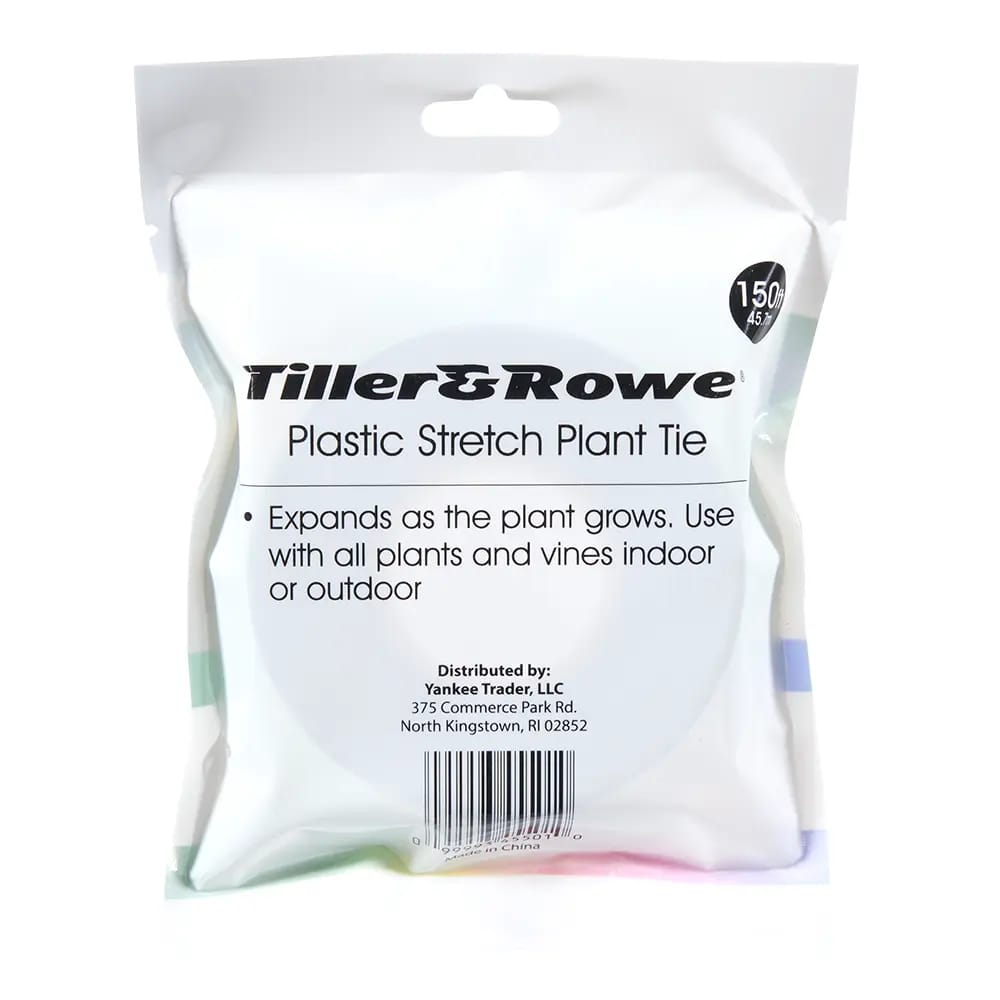 Tiller & Rowe Plastic Stretch Plant Tie, 150'