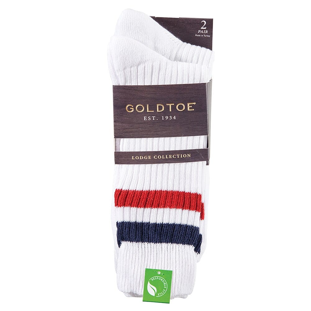 Gold Toe Men's Crew Socks, 2-Pack