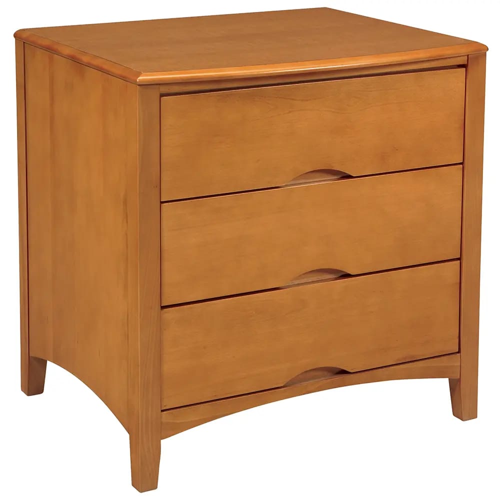 Butler Human Services 3-Drawer Commercial Chest, Select Cherry