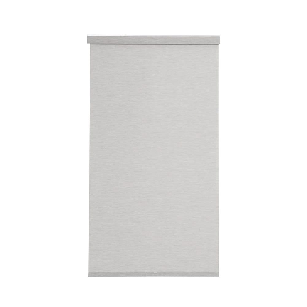 Cordless Textured Fabric Roller Shade, Gray, 39" x 66"