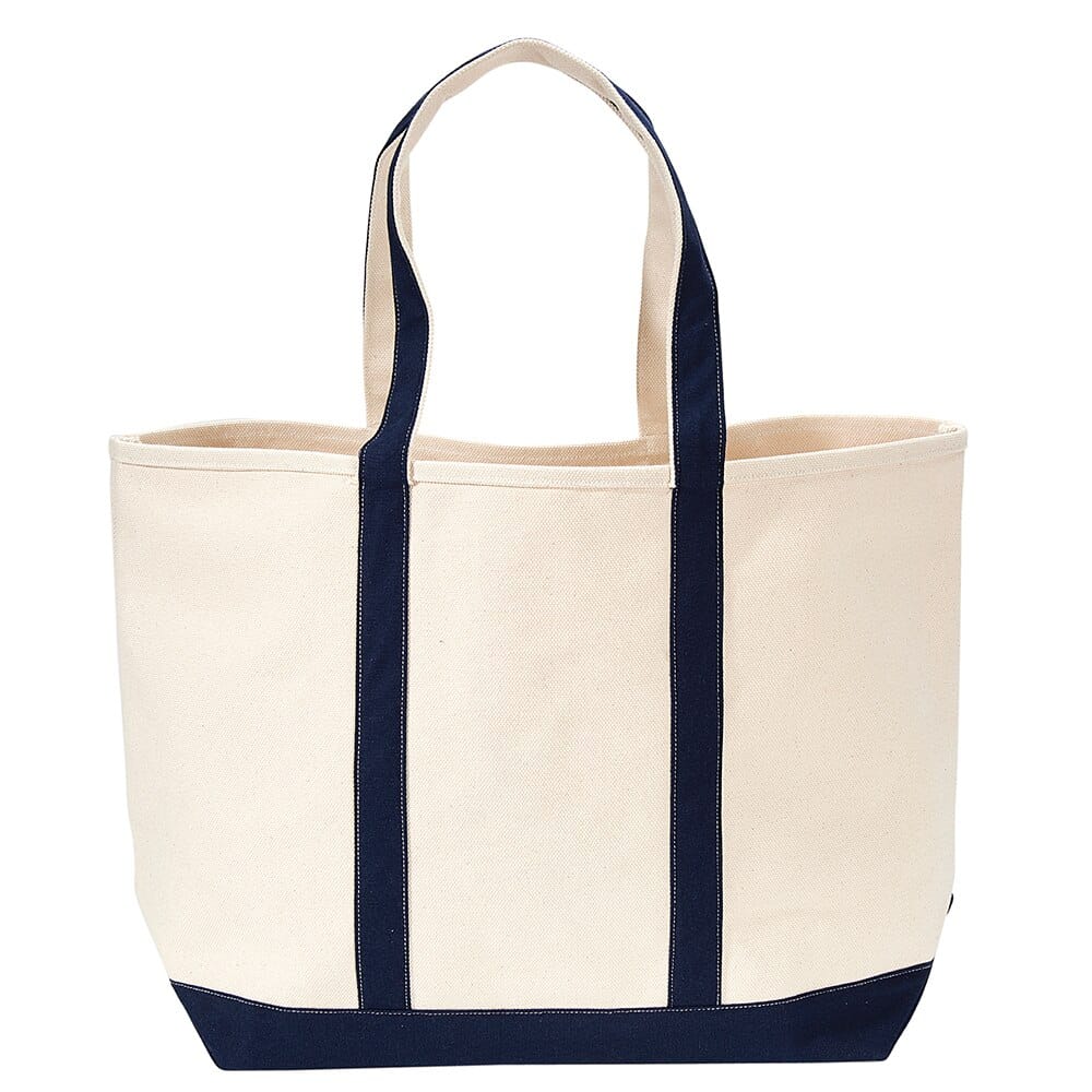 Heavy-Duty Canvas Tote, 15" x 24" x 7"