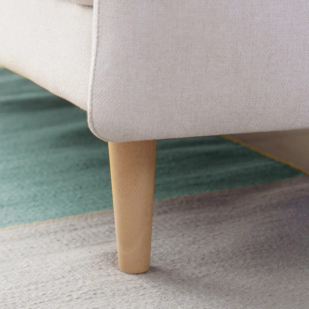 Zinus Ava Loveseat, Off White