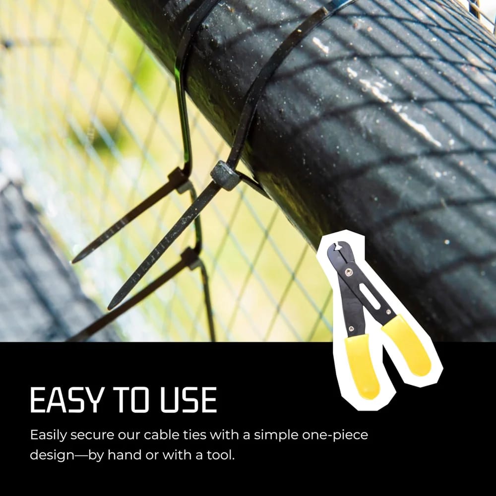 Bolt Dropper 1200-Piece Zip Tie Kit