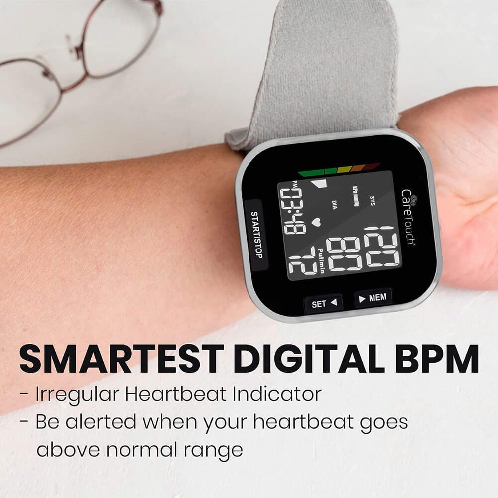 Care Touch Platinum Wrist Blood Pressure Monitor