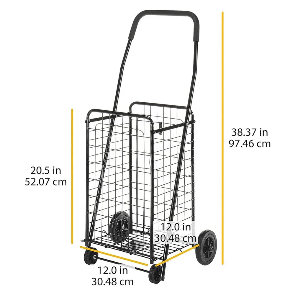 Whitmor Rolling Utility Shopping Cart