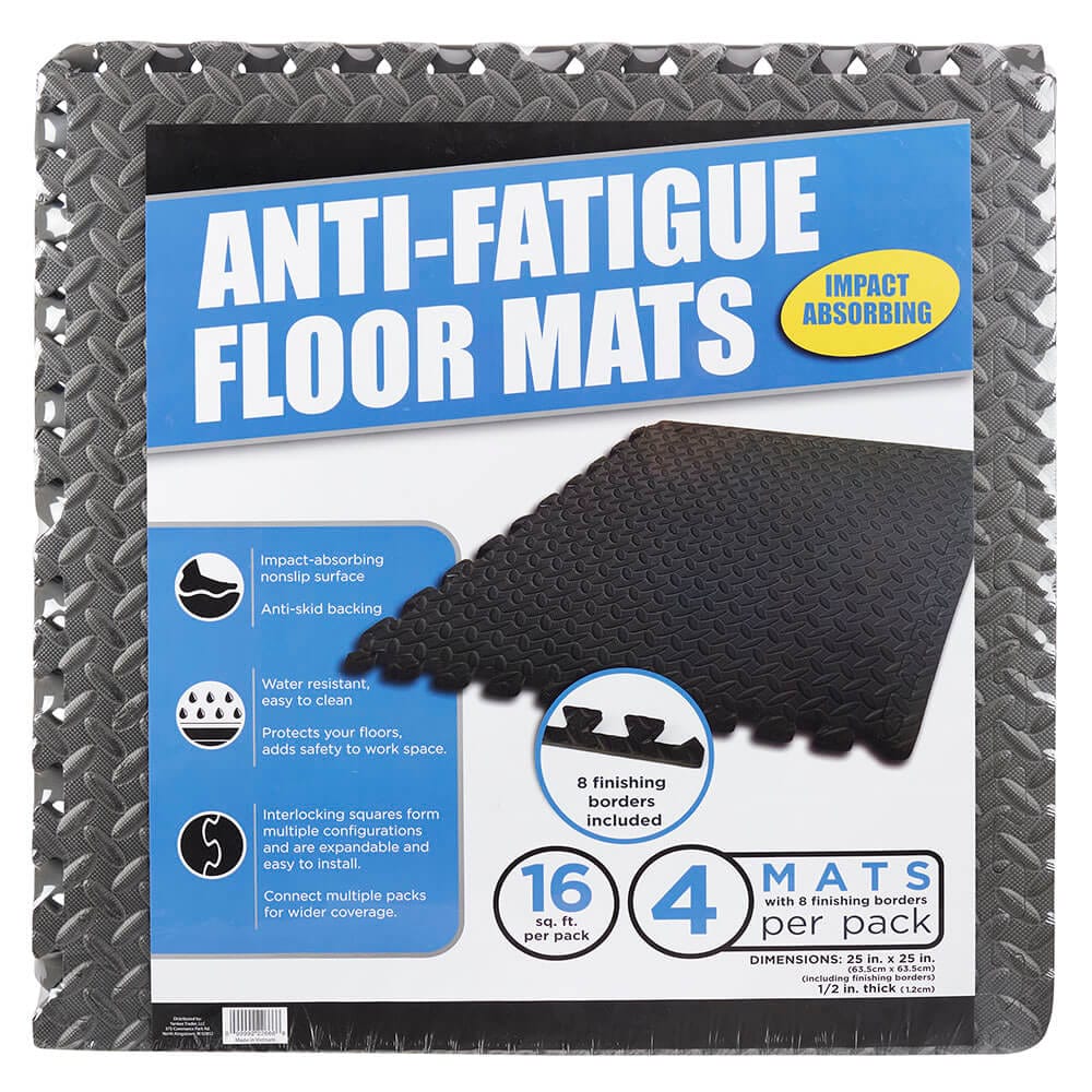 2' x 2' Interlocking Foam Mat-4/Pack