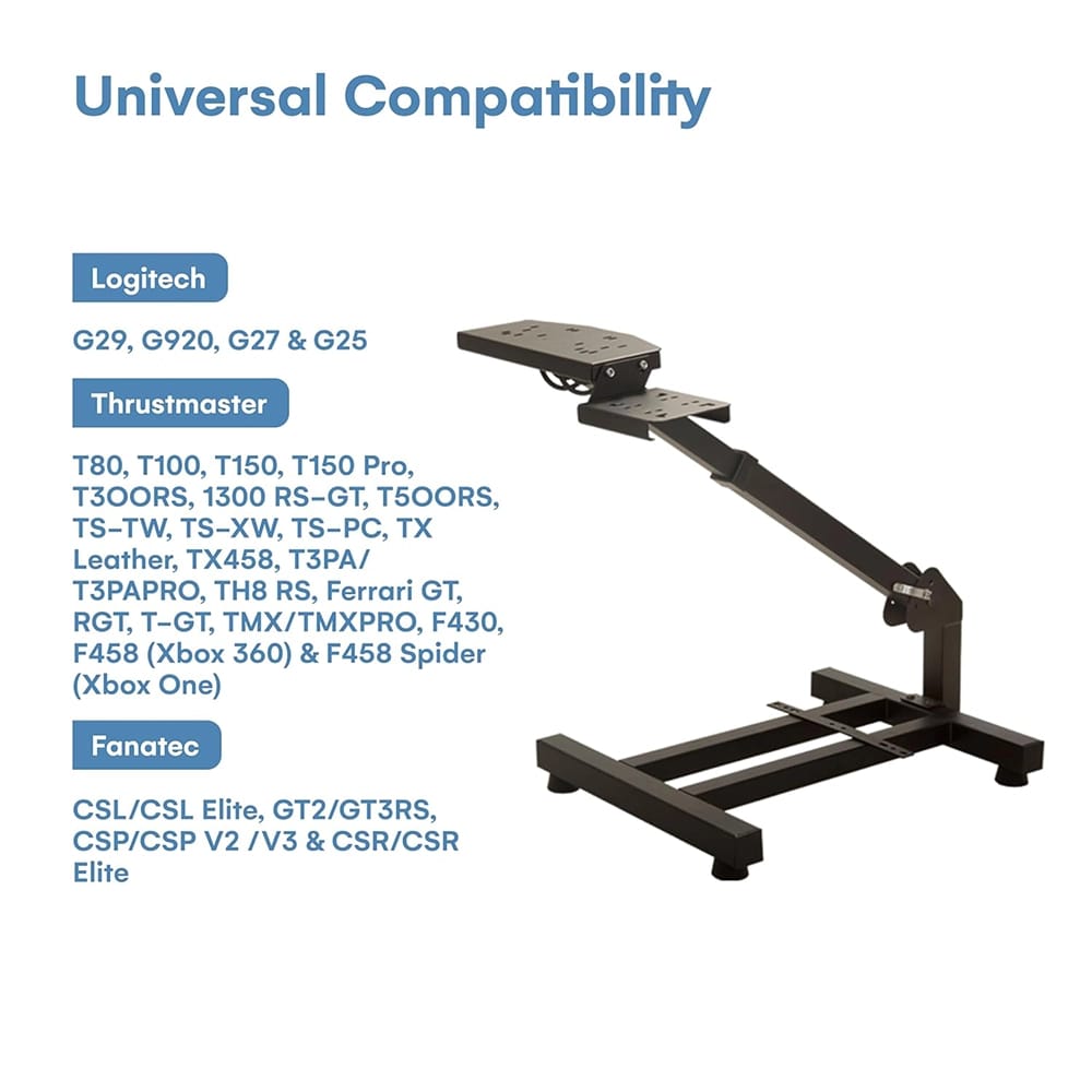 Winbold Racing Steering Gaming Wheel Stand