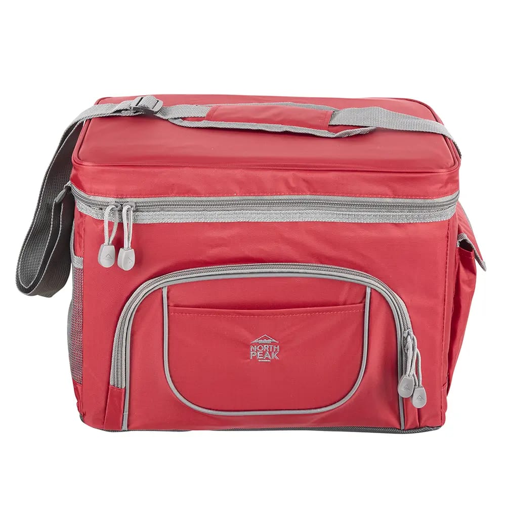 North Peak 30-Can Hardliner Cooler, Red