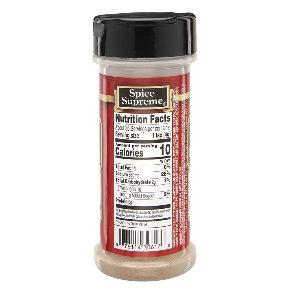 Supreme Spice Beef Flavored Bouillon Powder, 5oz.