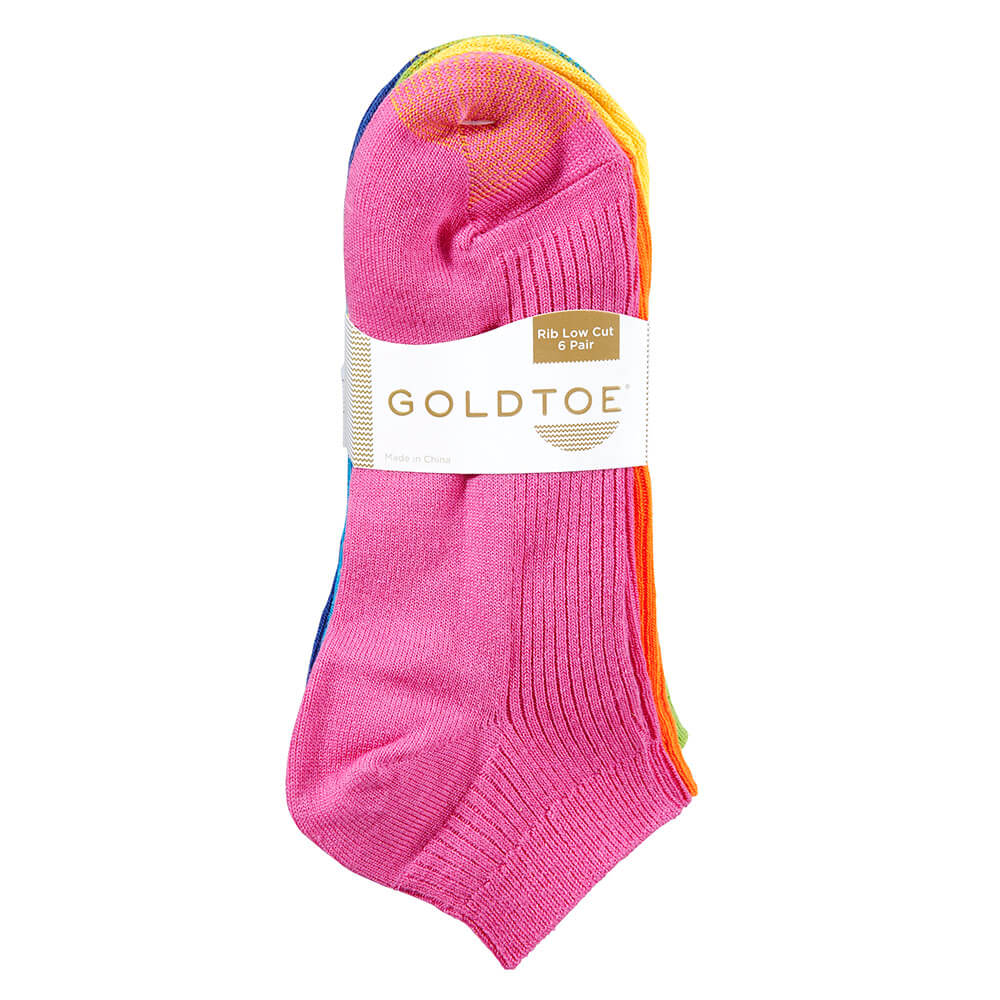 Women's Low Cut Socks, 6 Pack