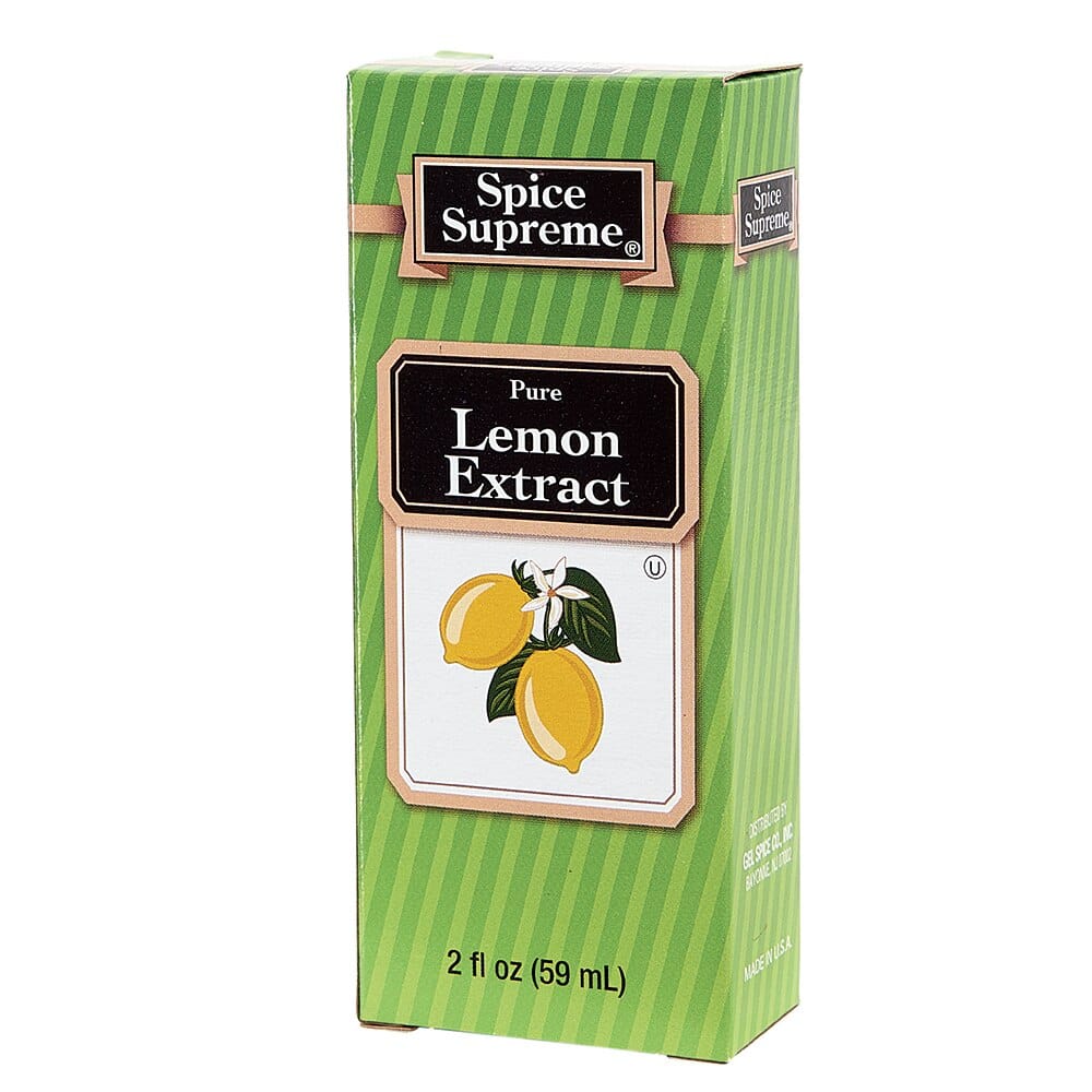 Spice Supreme Pure Lemon Extract, 2 oz