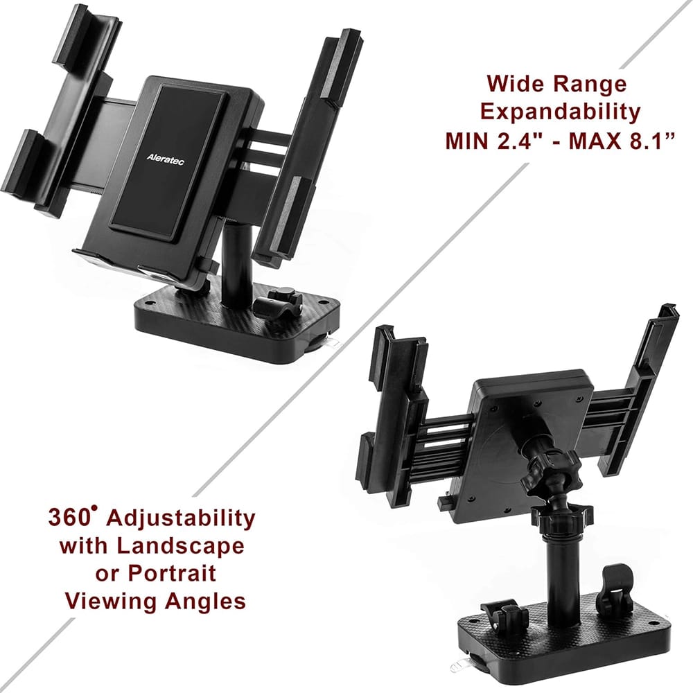 Aleratec Universal Smartphone Mount, Black
