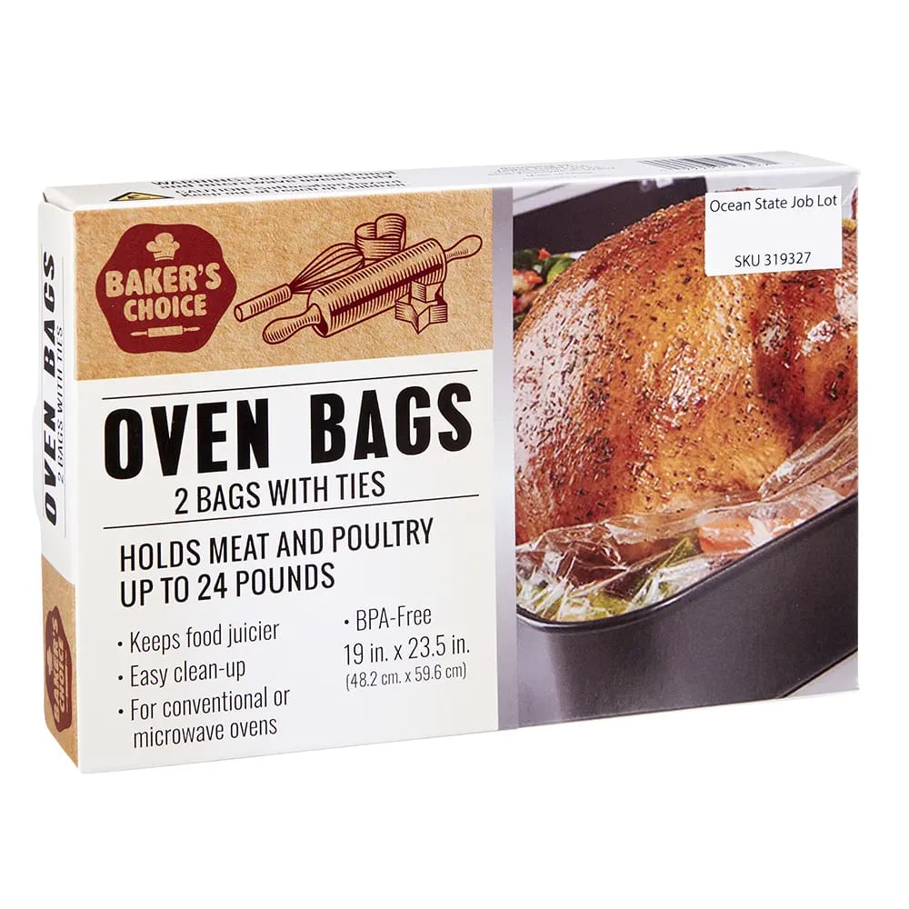 Bakers Choice Oven Bags, 2 ct.