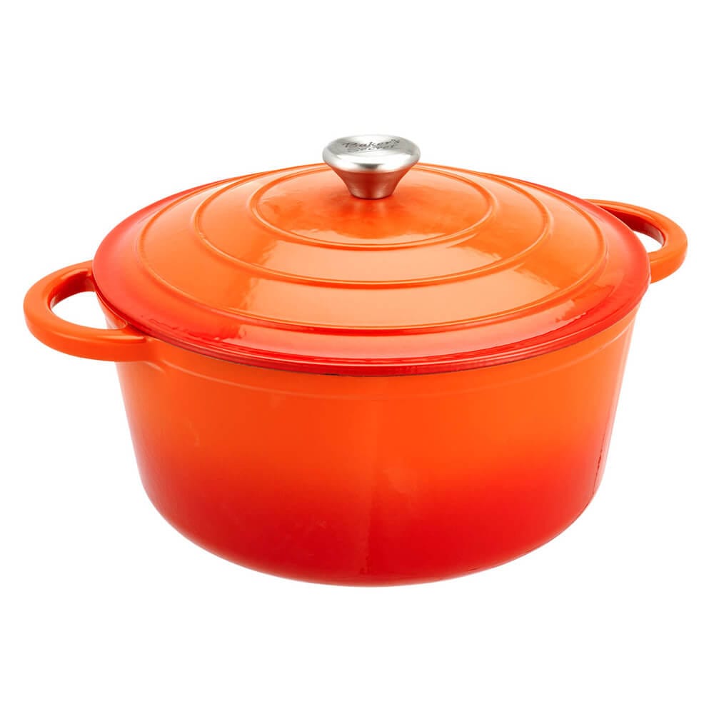 Baker's Secret 6.2 qt Round Enameled Cast Iron Dutch Oven