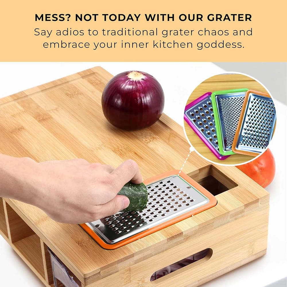 Prosumer's Choice 16" x 10" Bamboo Cutting Board