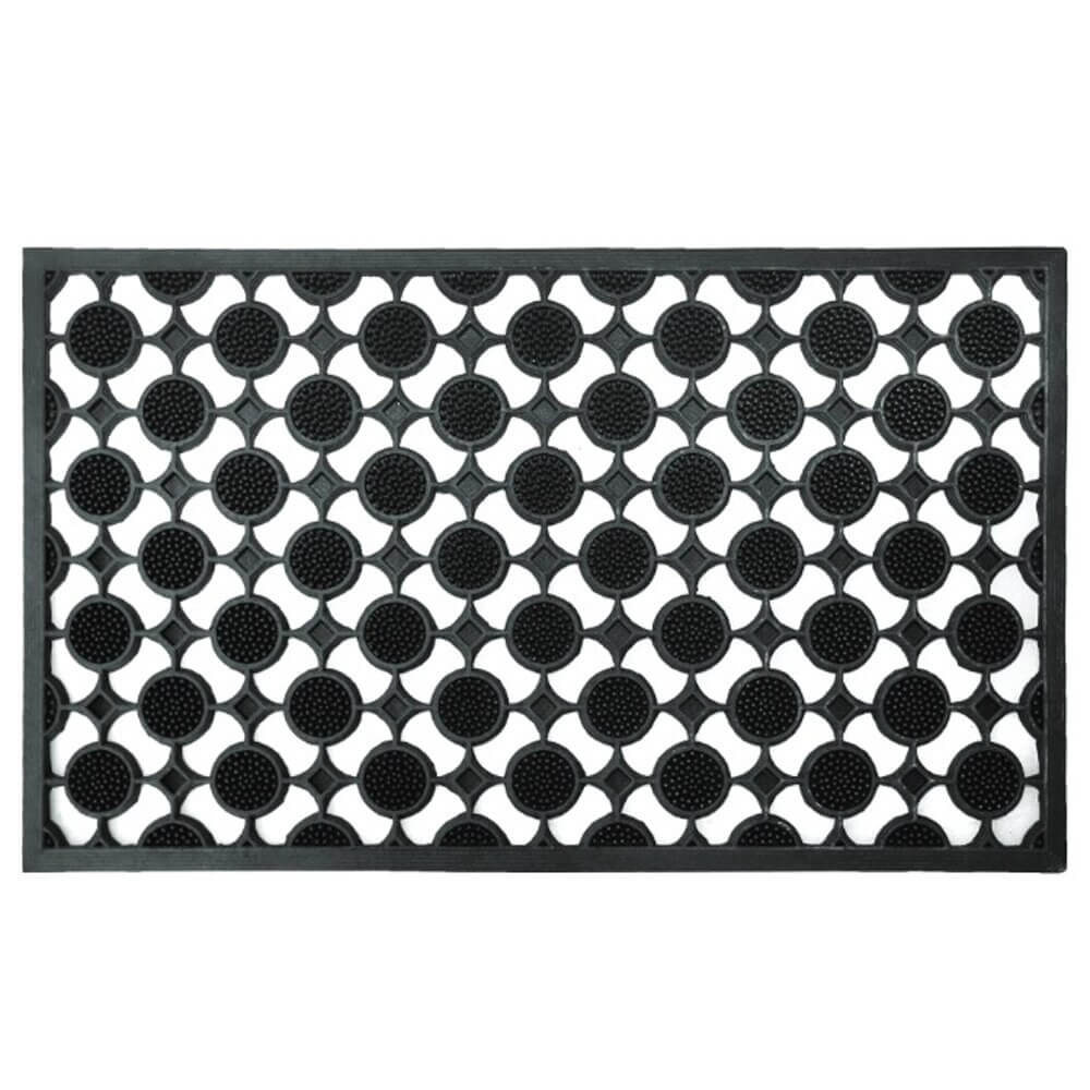 Decorative Rubber Doormat, 18" x 30"