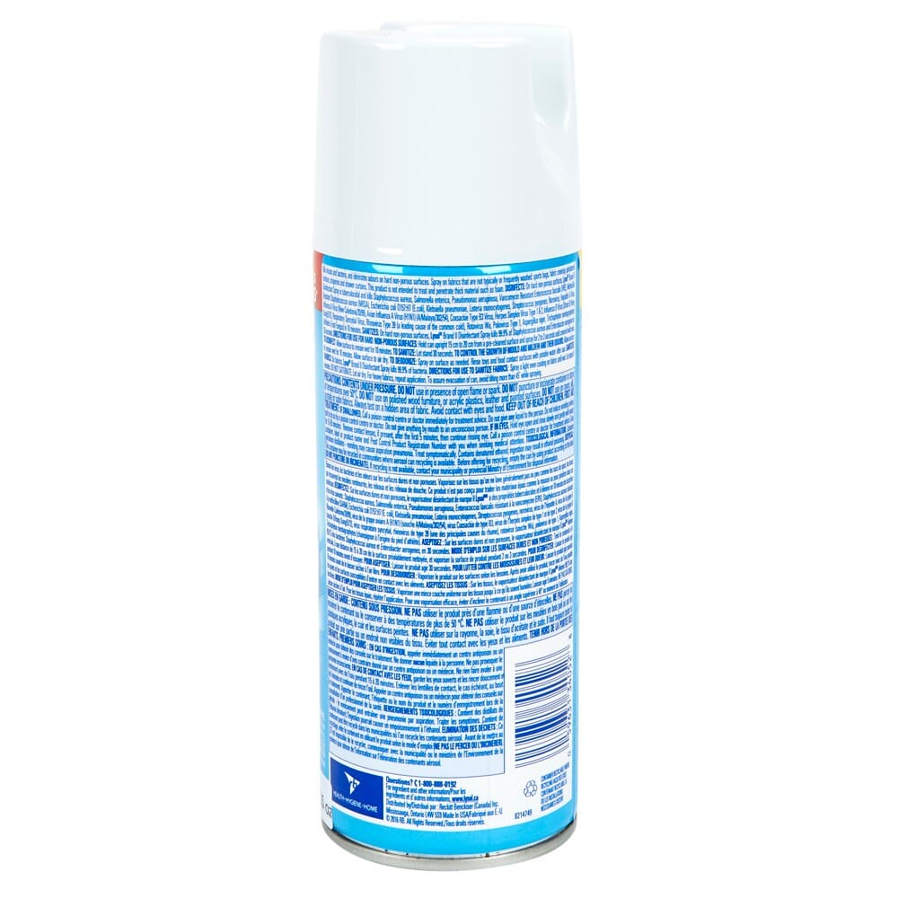 Lysol Crisp Linen Disinfectant Spray, 12.5 oz