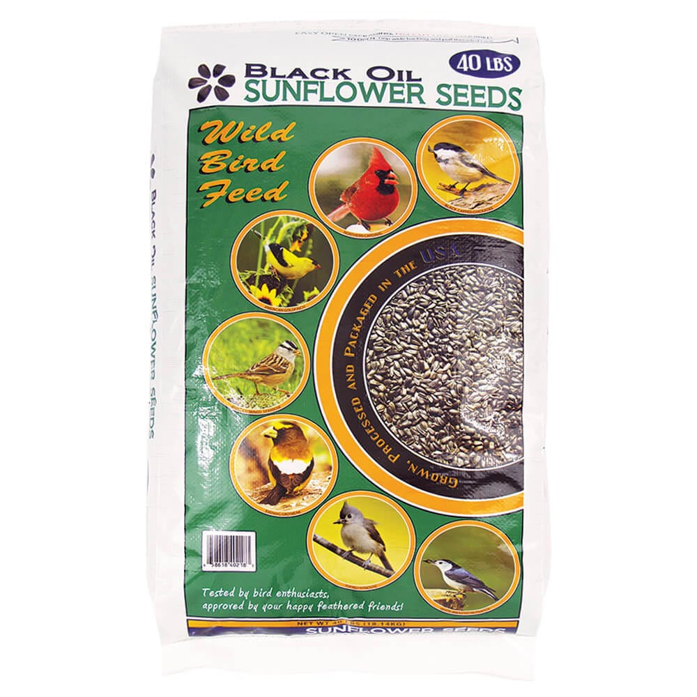 Black Oil Sunflower Seeds, 40 lbs