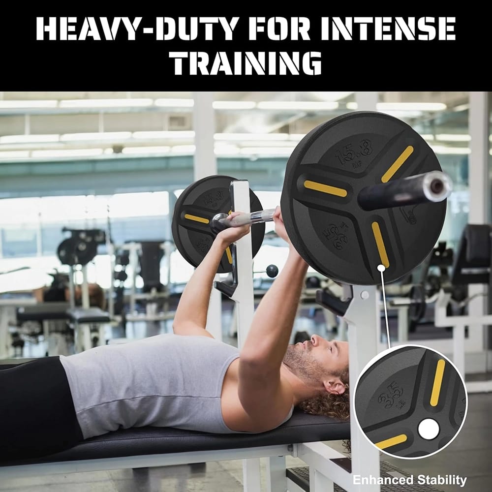 TRIBE WOD 35 lb. Cast Iron Plate Weight