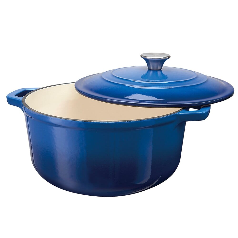 Klok Enameled Cast Iron 6 Qt Dutch Oven with Lid