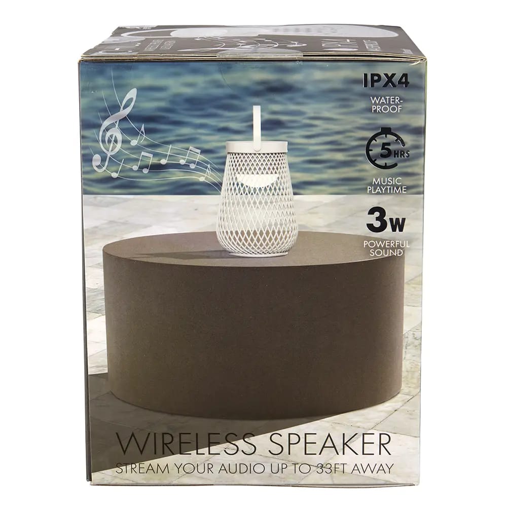Chillin' Wireless Speaker & LED Lantern