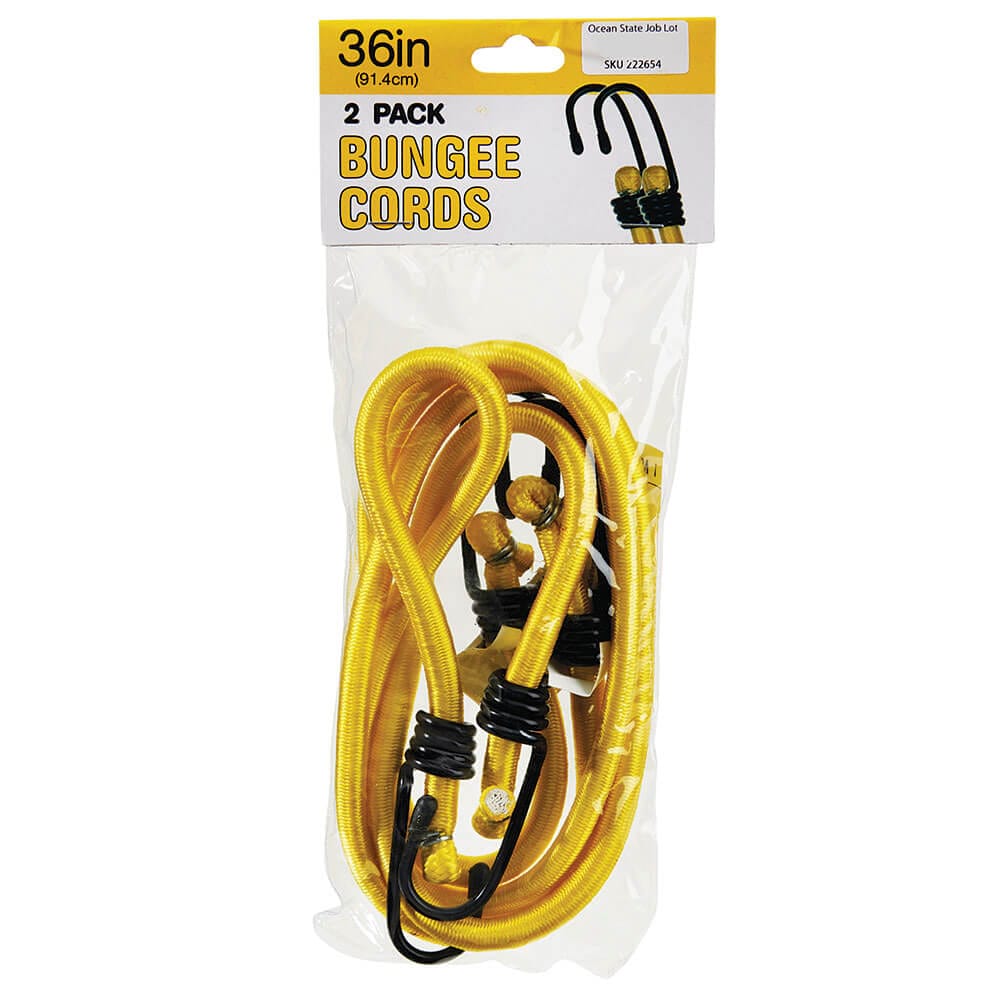 36" Bungee Cords, 2 Count