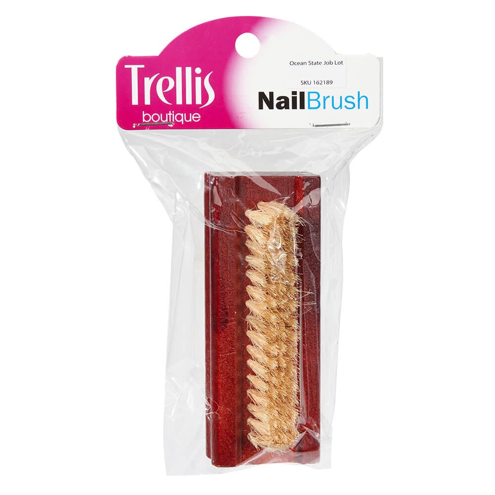 Trellis Boutique Two-Sided Small Nail Brush