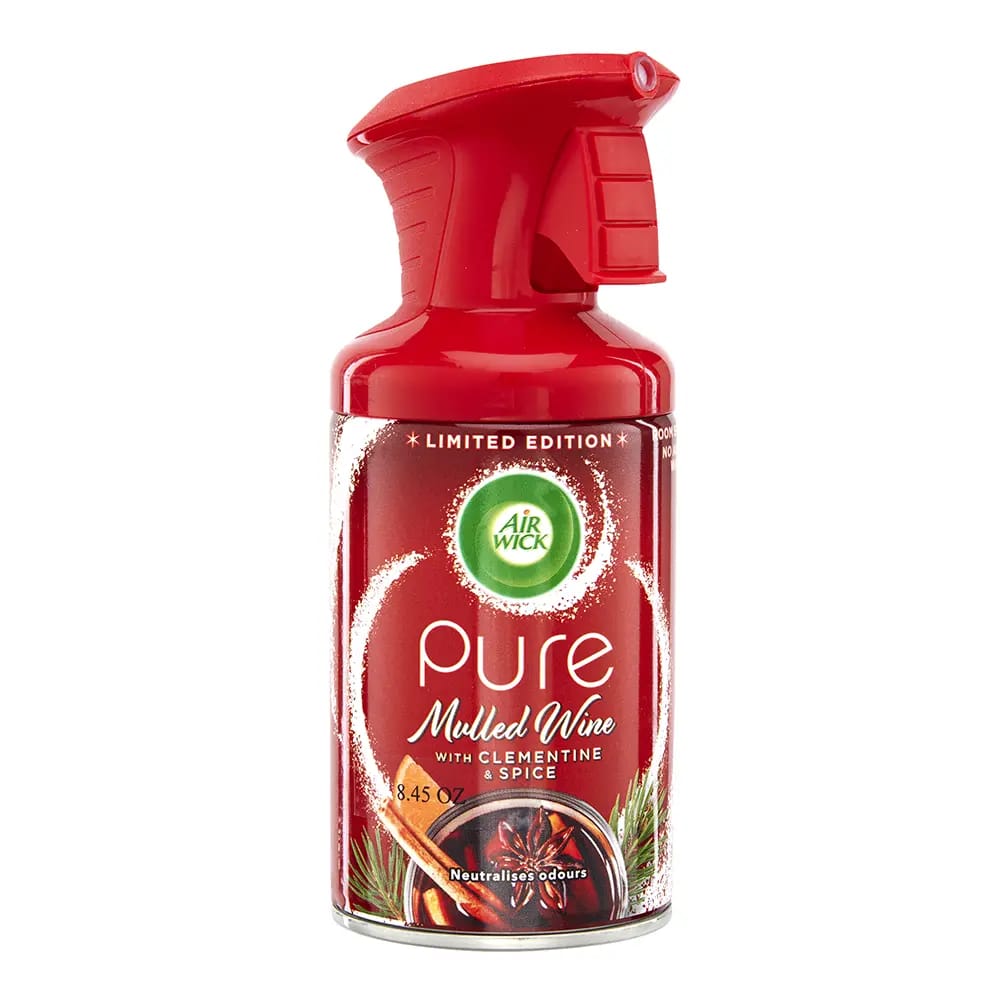 Air Wick pure Mulled Wine with Clementine & Spice Air Freshener, 8.45 oz