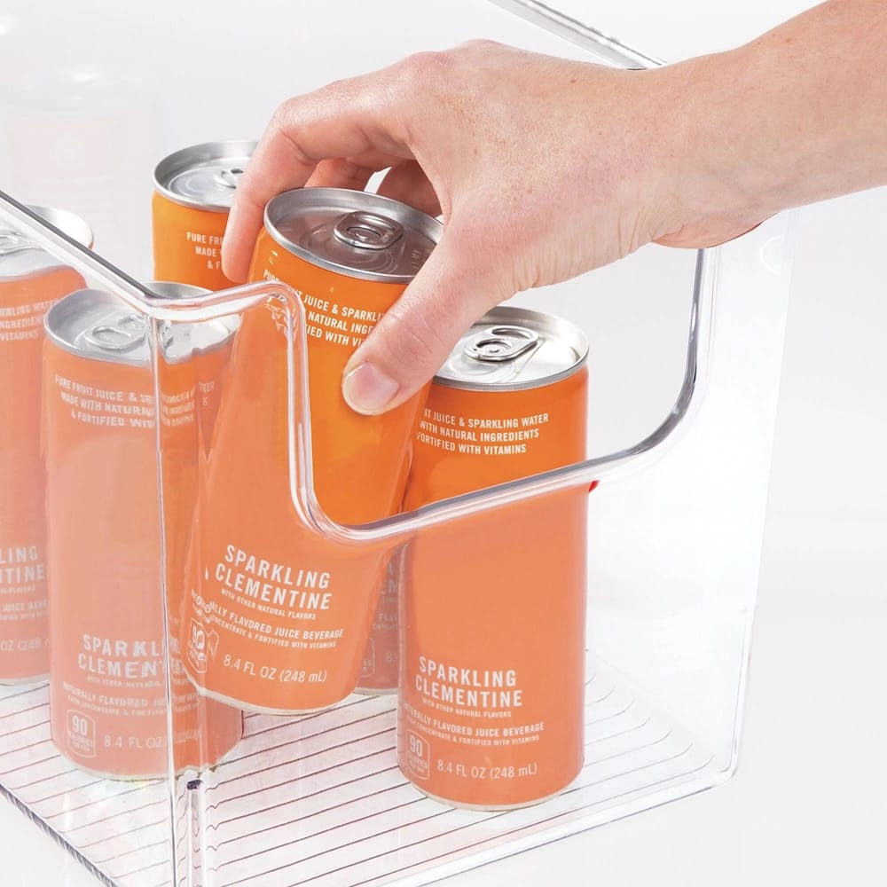 mDesign Kitchen Storage Organizer Bin, 8 Pack