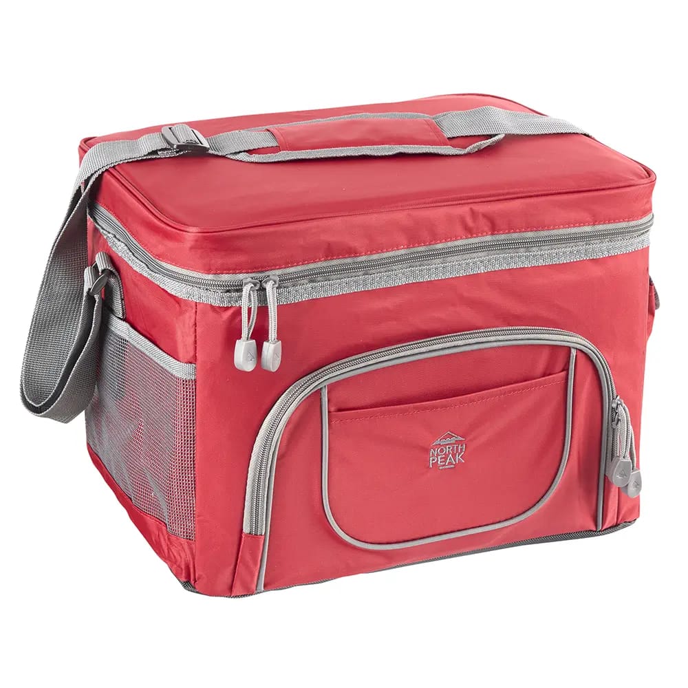 North Peak 30-Can Hardliner Cooler, Red