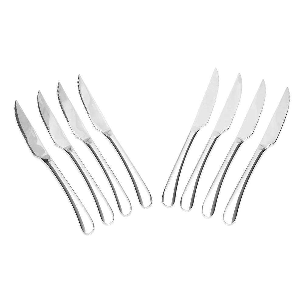 Bruntmor Stainless Steel 8-piece Steak Knife