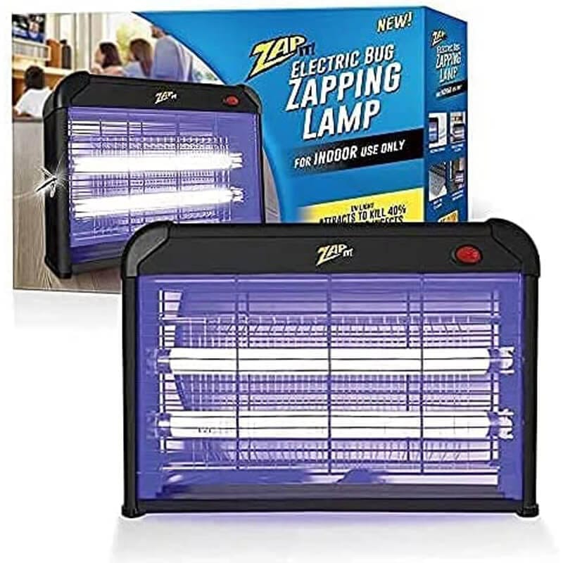 ZAP IT! Electric Indoor Bug Zapper with Non-Toxic Attractant UV