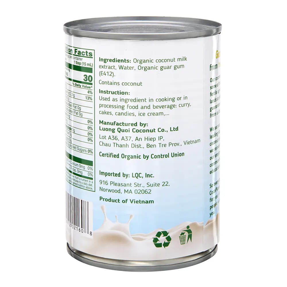Coco Planet Organic Coconut Cream, 13.5 oz