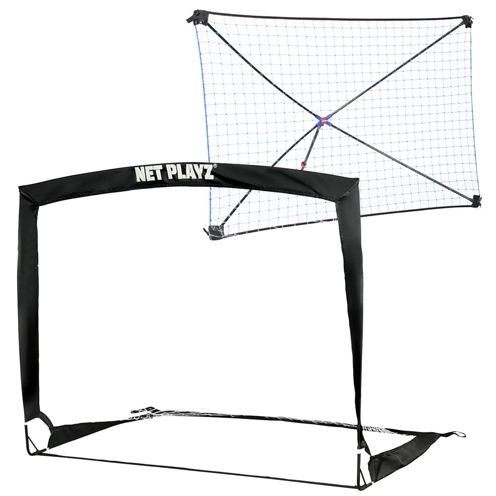 NET PLAYZ 4' x 3' Soccer Training Combo Set