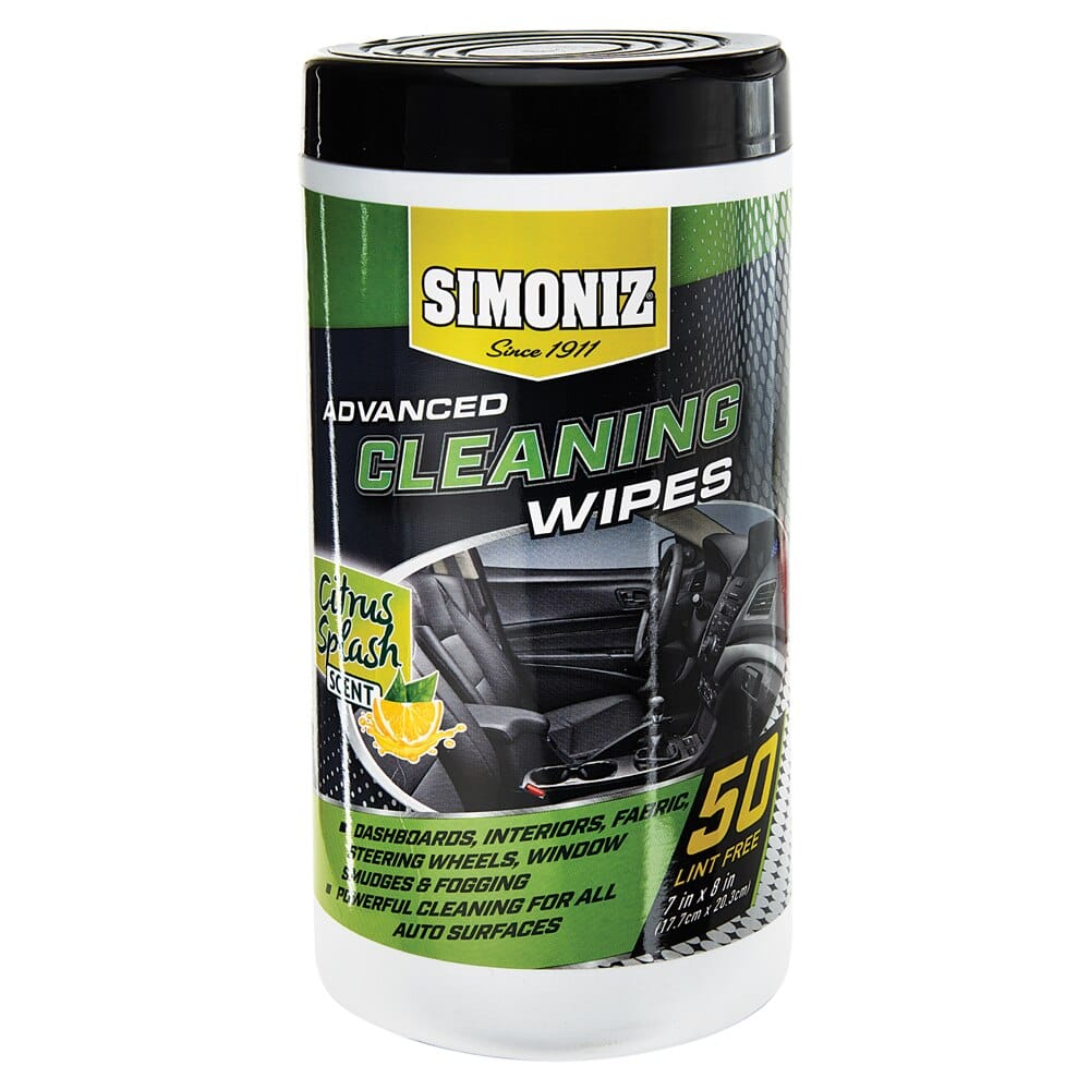 Simoniz Advanced Cleaning Wipes, 50 ct.