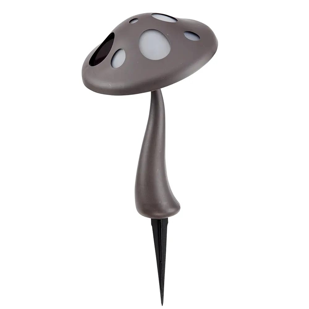 Outdoor Living Accents Solar LED Mushroom Light, 15"