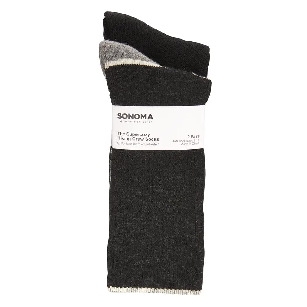 Sonoma Women's Boot Socks, 2 Pair