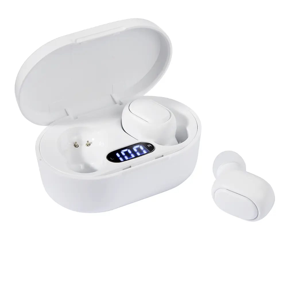 TechBunch Wireless Earbuds, White