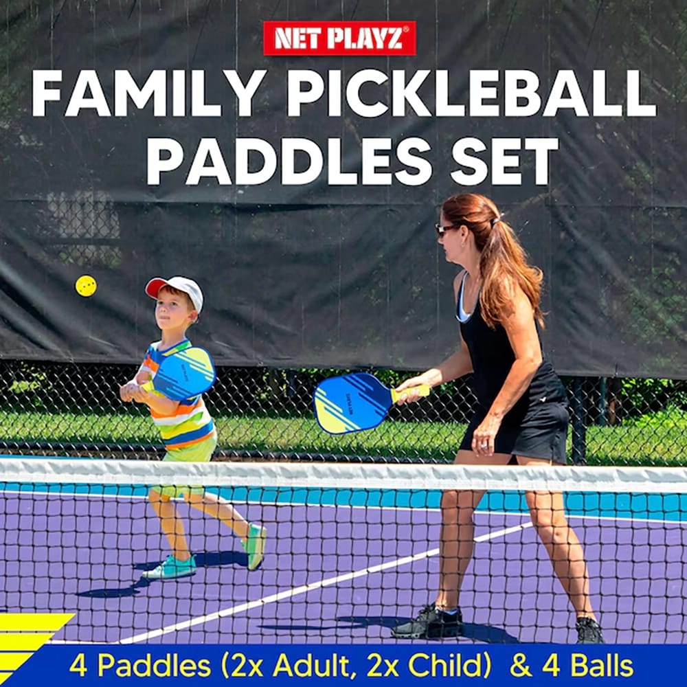NET PLAYZ Family Pickleball Set