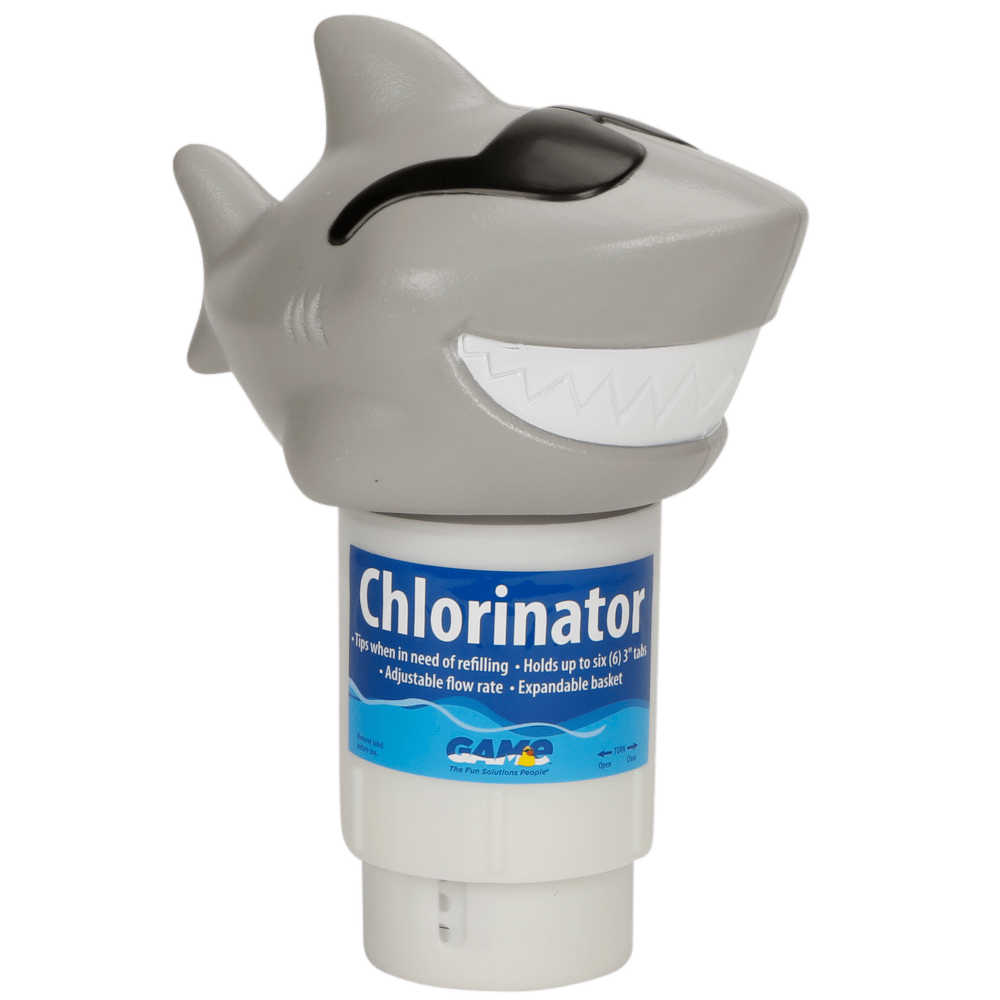 Game Surfin Shark Floating Pool Chlorinator