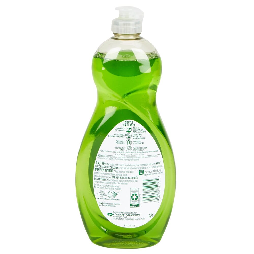 Palmolive Ultra Green Apple & White Lily Liquid Dish Soap, 20 oz