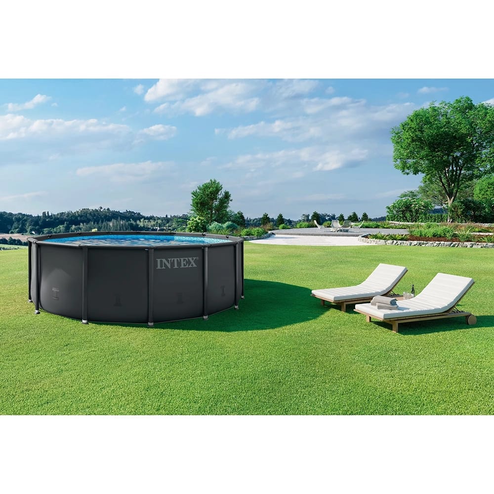Intex 14' x 48" Ultra XTR Round Frame Above Ground Swimming Pool
