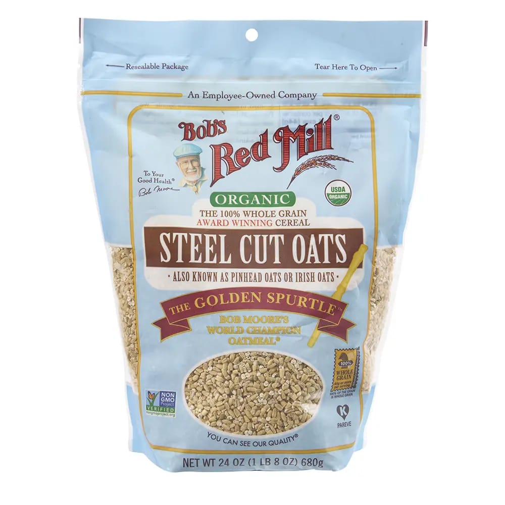 Bob's Red Mill Organic Steel Cut Oats, 24 oz