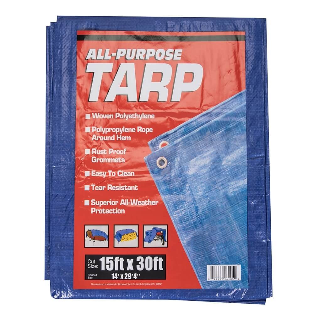 15' x 30' All-Purpose Weather Resistant Tarp