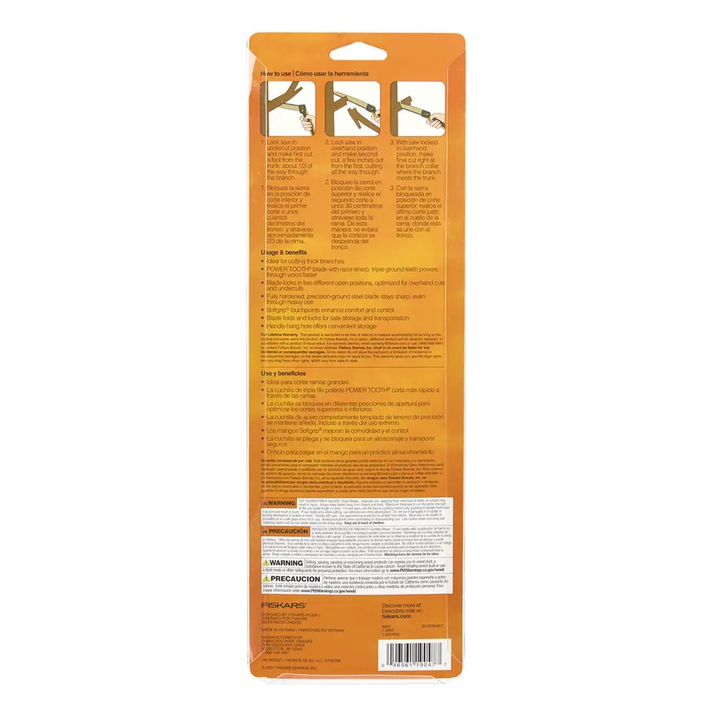 Fiskars Folding Saw, 10"