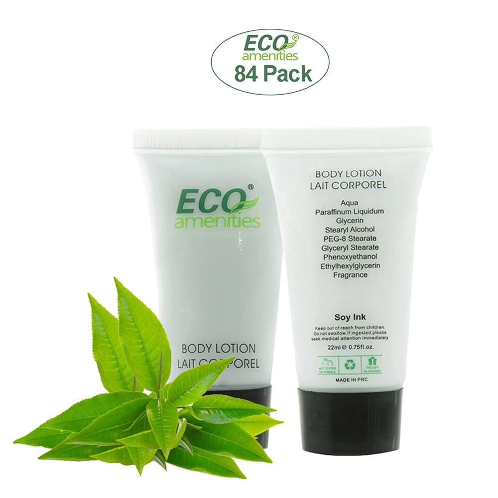 ECO Amenities 6-Piece Travel Toiletry Kit, 84 Pack