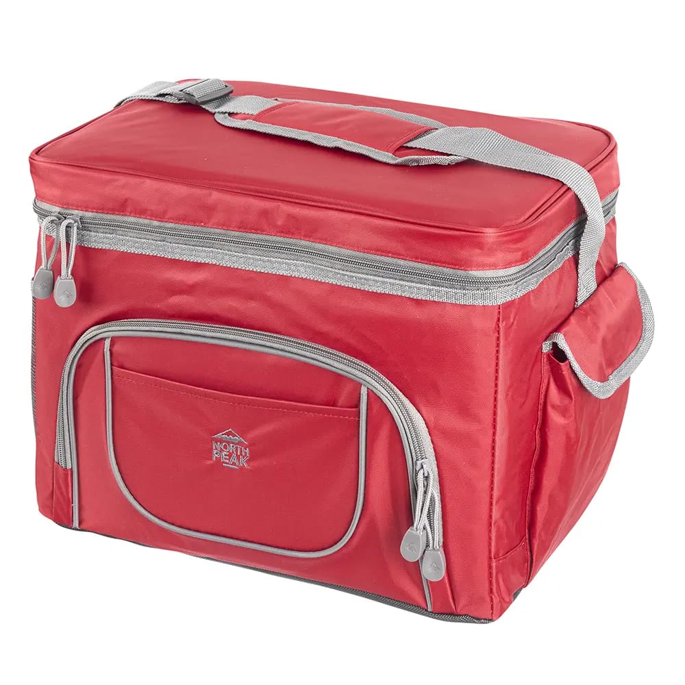North Peak 30-Can Hardliner Cooler, Red