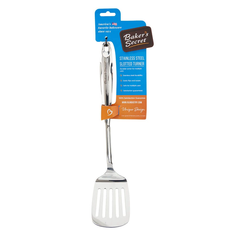 Baker's Secret Stainless Steel Slotted Turner