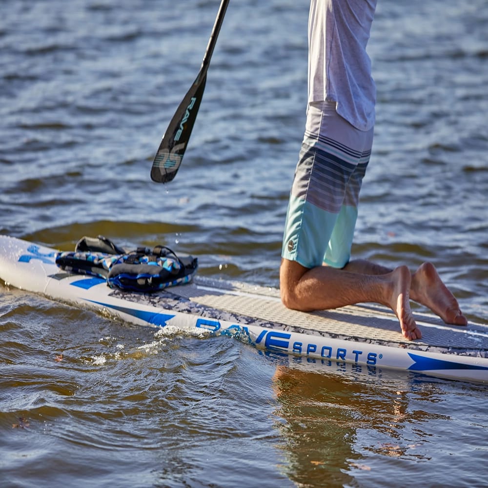 RAVE Sports 10' 9" Stand Up Paddle Board, Camo Blue